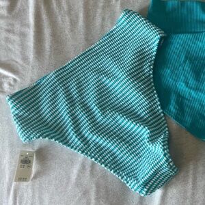 Aerie High Waisted Swim Bottoms